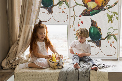 Store intérieur Oiseaux sur une branche
