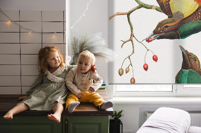 Store intérieur Oiseaux sur une branche
