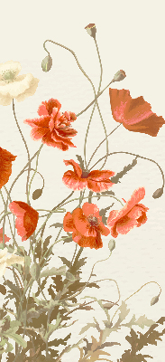 Store intérieur Coquelicots