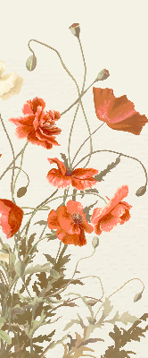 Store intérieur Coquelicots