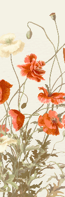 Store intérieur Coquelicots