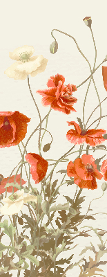 Store intérieur Coquelicots