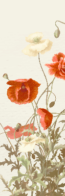 Store intérieur Coquelicots