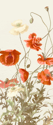 Store intérieur Coquelicots