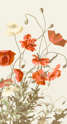 Store intérieur Coquelicots