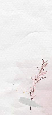 Store intérieur Un morceau de papier froissé