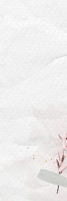 Store intérieur Un morceau de papier froissé