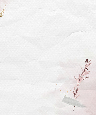 Store intérieur Un morceau de papier froissé