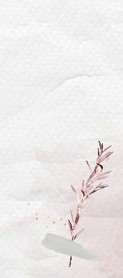 Store intérieur Un morceau de papier froissé