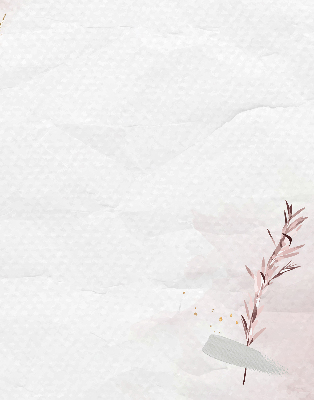 Store intérieur Un morceau de papier froissé