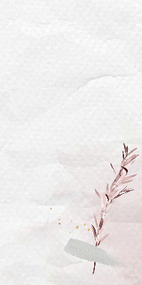 Store intérieur Un morceau de papier froissé