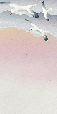 Store enrouleur Oiseaux en vol