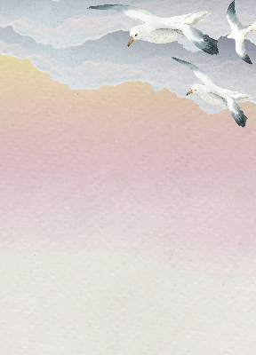 Store enrouleur Oiseaux en vol