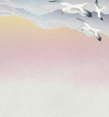 Store enrouleur Oiseaux en vol