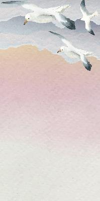 Store enrouleur Oiseaux en vol