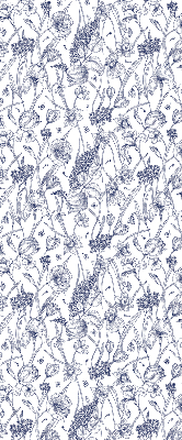 Store enrouleur Fleurs sauvages