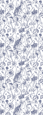 Store enrouleur Fleurs sauvages