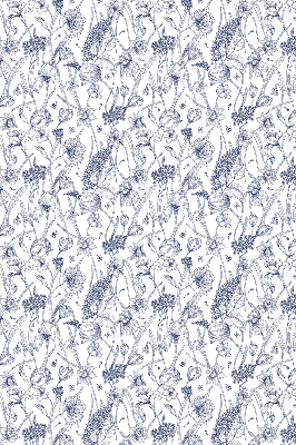 Store enrouleur Fleurs sauvages