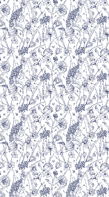 Store enrouleur Fleurs sauvages