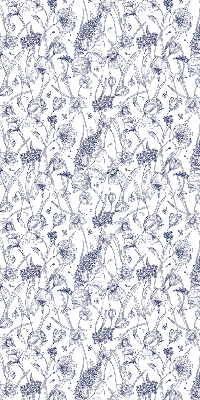 Store enrouleur Fleurs sauvages