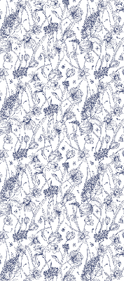 Store enrouleur Fleurs sauvages