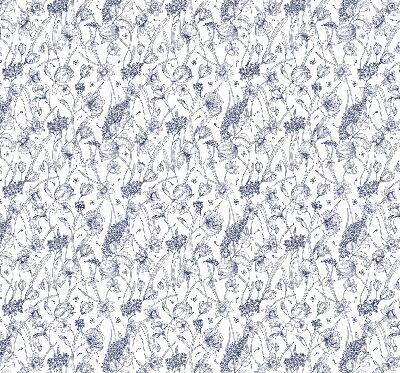 Store enrouleur Fleurs sauvages