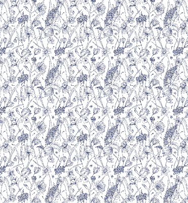 Store enrouleur Fleurs sauvages