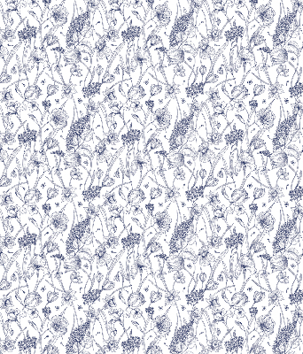 Store enrouleur Fleurs sauvages