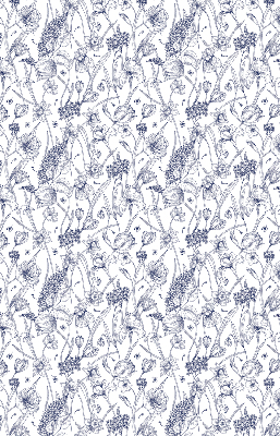 Store enrouleur Fleurs sauvages