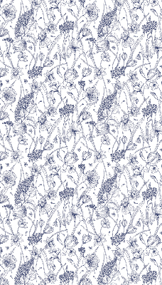 Store enrouleur Fleurs sauvages