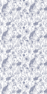 Store enrouleur Fleurs sauvages