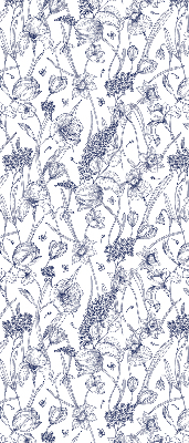 Store enrouleur Fleurs sauvages