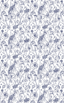 Store enrouleur Fleurs sauvages