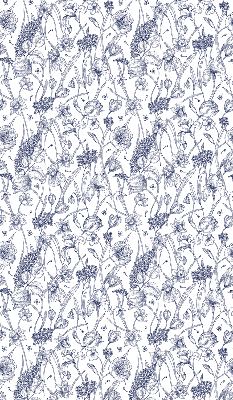 Store enrouleur Fleurs sauvages