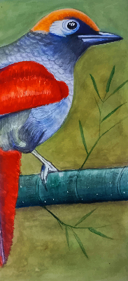 Store intérieur Un oiseau sur une branche