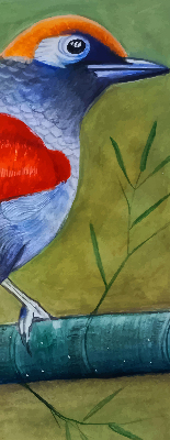 Store intérieur Un oiseau sur une branche