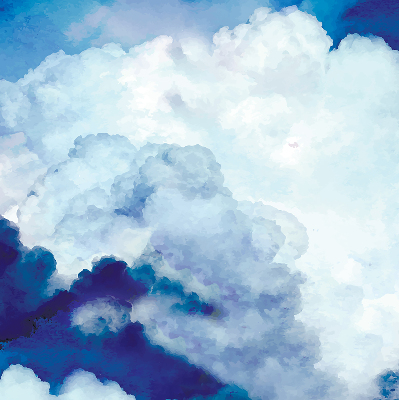 Store intérieur Nuages