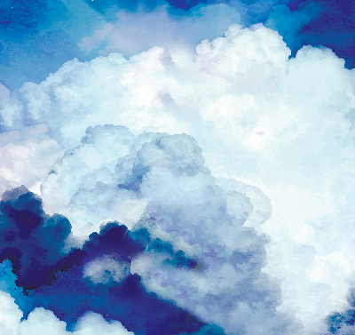 Store intérieur Nuages