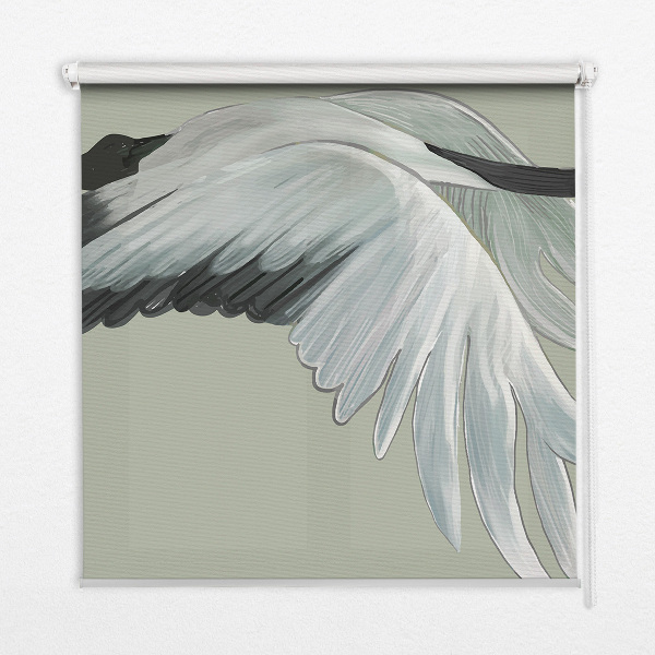 Store enrouleur Grue en vol