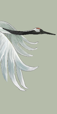 Store enrouleur Grue en vol