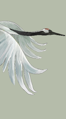 Store enrouleur Grue en vol