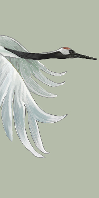 Store enrouleur Grue en vol