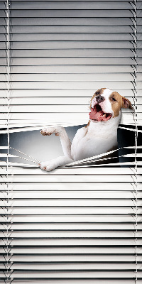 Store enrouleur Chien