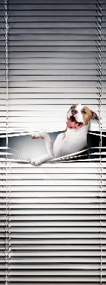 Store enrouleur Chien