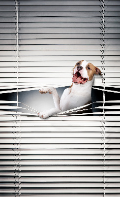 Store enrouleur Chien