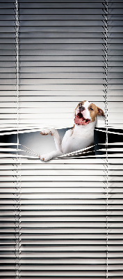 Store enrouleur Chien