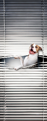 Store enrouleur Chien