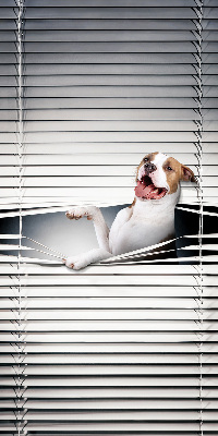 Store enrouleur Chien