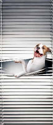 Store enrouleur Chien