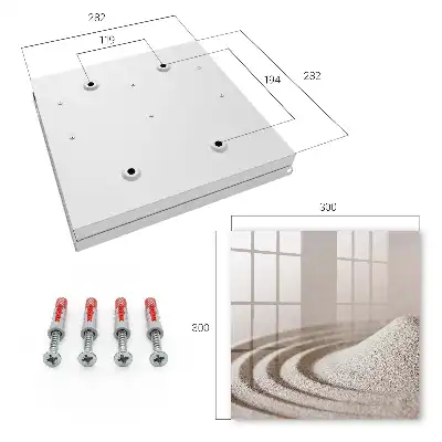 Composition décorative pour jardin zen